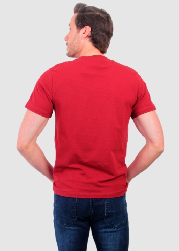 Gaetano Action Premium bordo vīriešu t-krekls - back