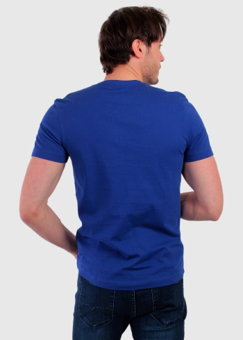 Antonio zils organiskās kokvilnas vīriešu t-krekls - back