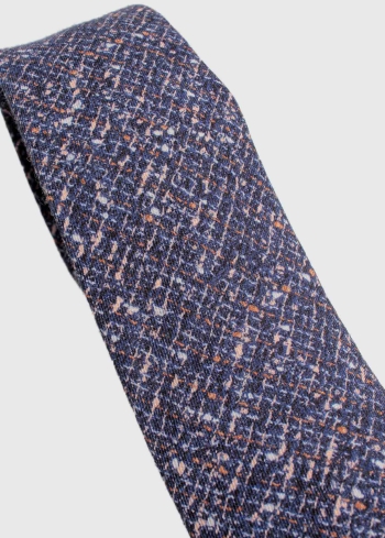 Krāsaina vīriešu kaklasaite ar printu - back