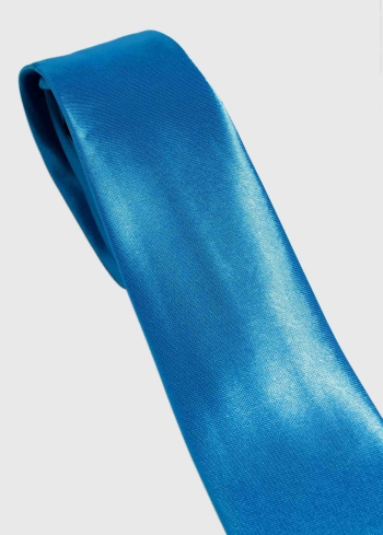 Silvestro gaiši zila vīriešu kaklasaite - back