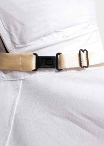 Silvano bēšs vīriešu tauriņš - back