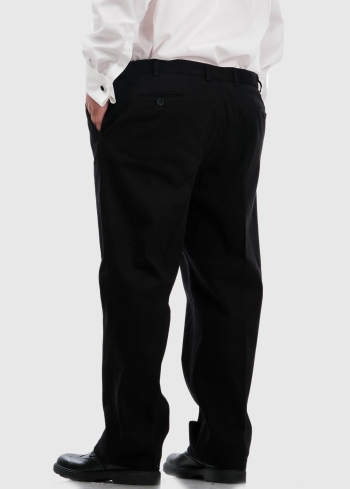 Fedele melnas vīriešu bikses - back