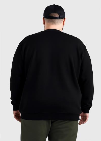 Calogero Lielo izmēru silts džemperis - back