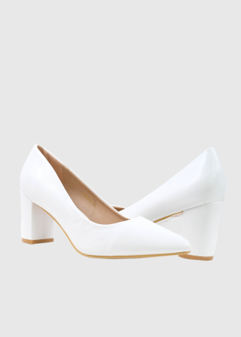 Elena baltas sieviešu kurpes - back