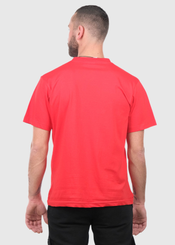 Damiano sarkans vīriešu t-krekls - back