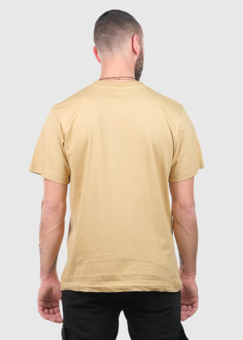 Damiano bēšs vīriešu t-krekls - back