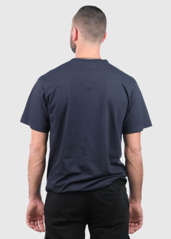 Damiano tumši zils vīriešu t-krekls - back