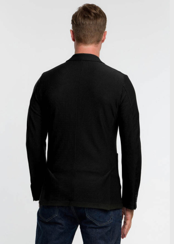 Adelardo melna vīriešu žakete - back