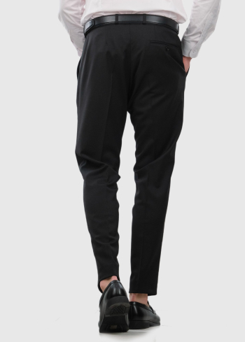 Giambattista melnas vīriešu bikses - back