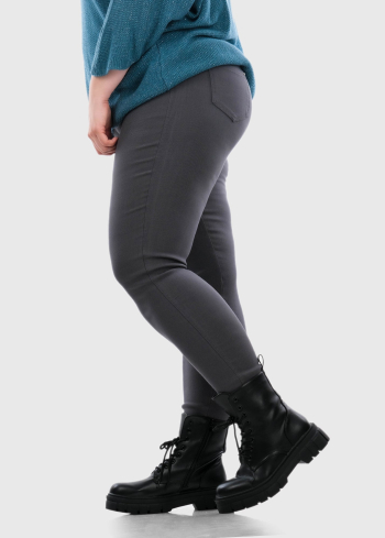 Neiva tumši pelēkas sieviešu bikses - back