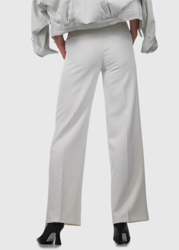 Mirabella baltas sieviešu kļoša bikses - back