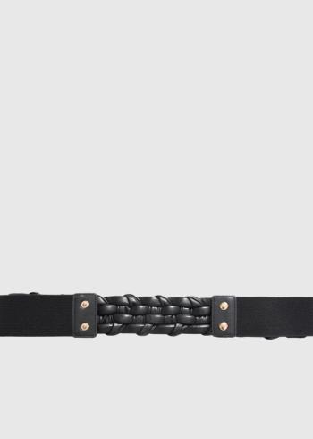 Palmina melna sieviešu josta - back