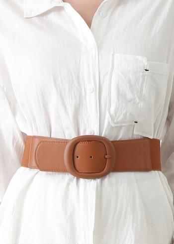 Zaccheria brūna plata josta - back