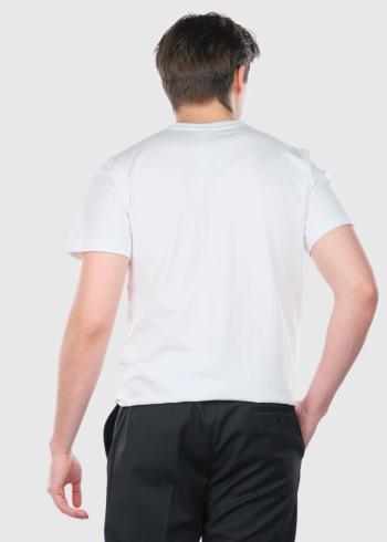 Banco balts vīriešu t-krekls - back