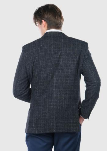 Belisario melna vīriešu žakete - back