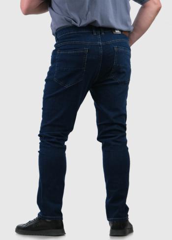 Regular Fit Lielo Izmēru zili džinsi - back