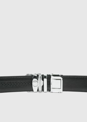 Giacomino melna vīriešu josta - back