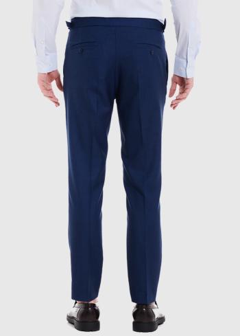 Oreste tumši zilas vīriešu bikses - back