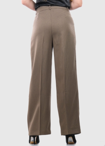 Mirella brūnas sieviešu kļoša bikses - back