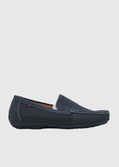 Rolando blue moccasins