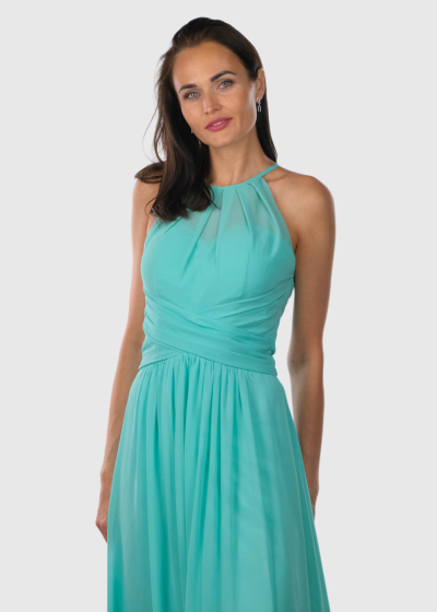 Virginia mint long evening dress