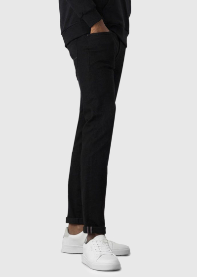 Slim Fit черные мужские джинсы