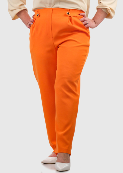 Itala Plus Size orange pants