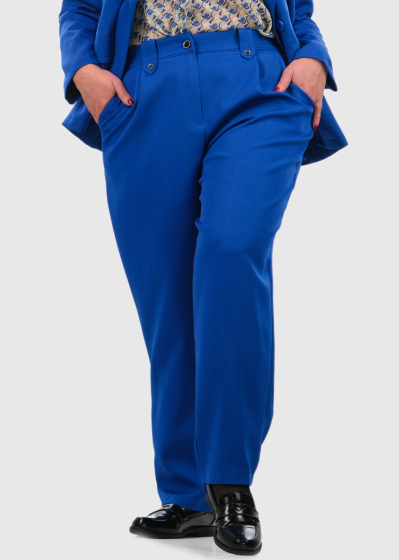 Mariana Plus Size blue women's pants