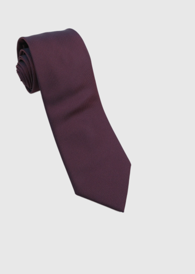 Dark purple men's tie