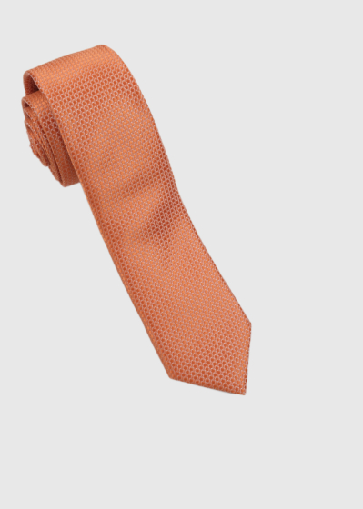 Oranža vīriešu kaklasaite