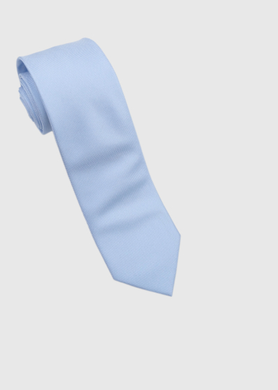 Light blue men's tie