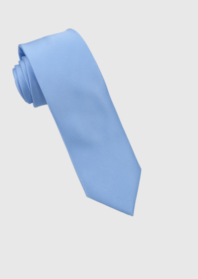 Light blue men's tie