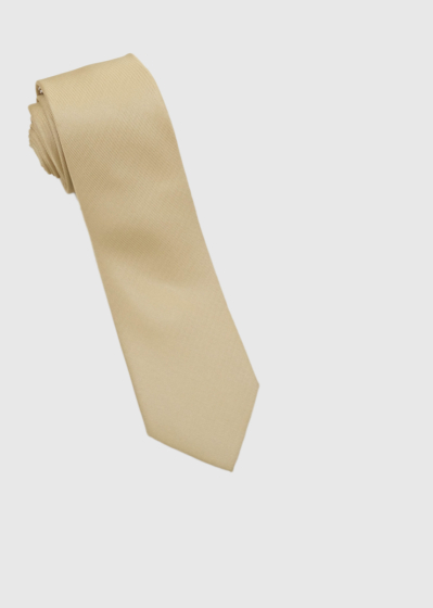 Yellow men's tie