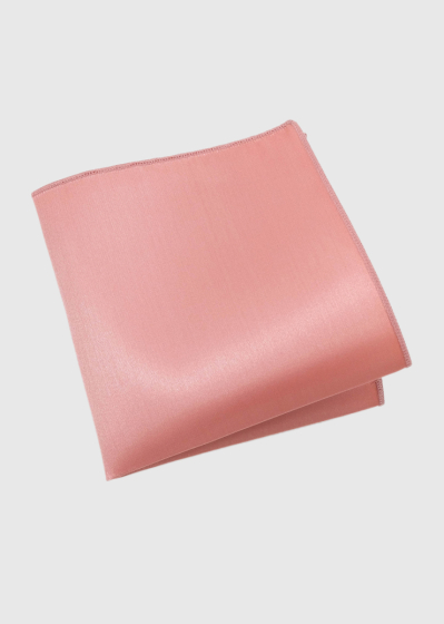 Light pink men's pocket square