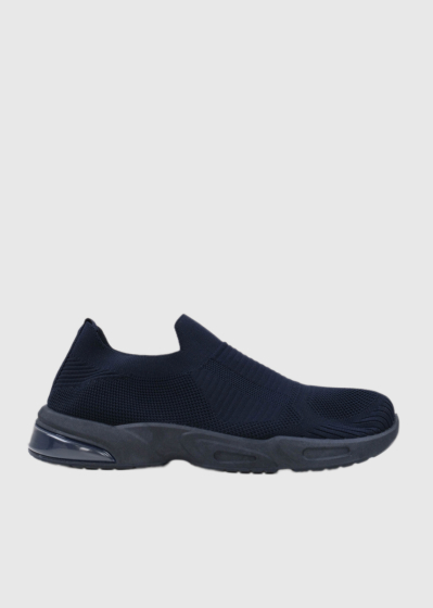 Paolo dark blue textile sneakers