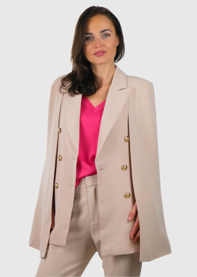 Arlette beige women's blazer