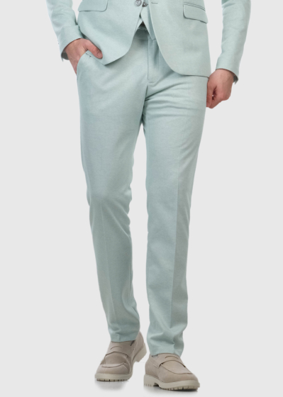 Comfort - super stretchy light green men's pants