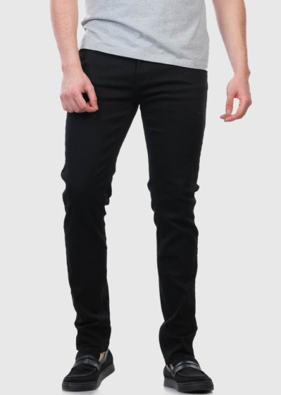 Montello Slim Fit black men's jeans