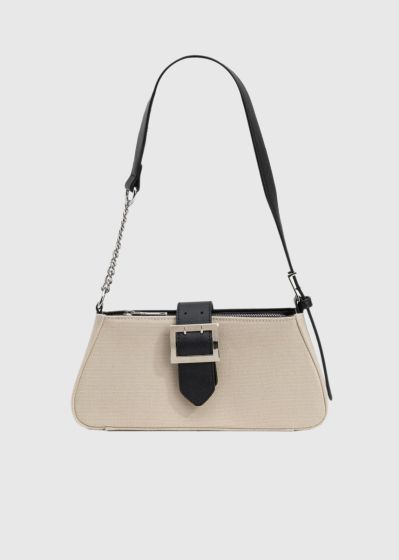 Beige womens bag