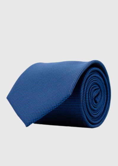 Lino blue tie