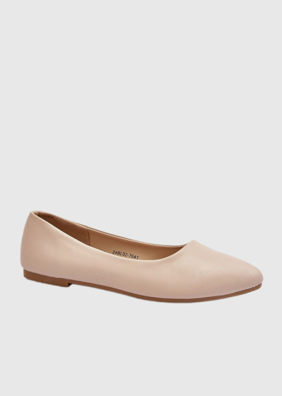 Atocha beige ballet flats