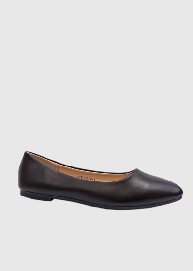 Atocha black ballet flats