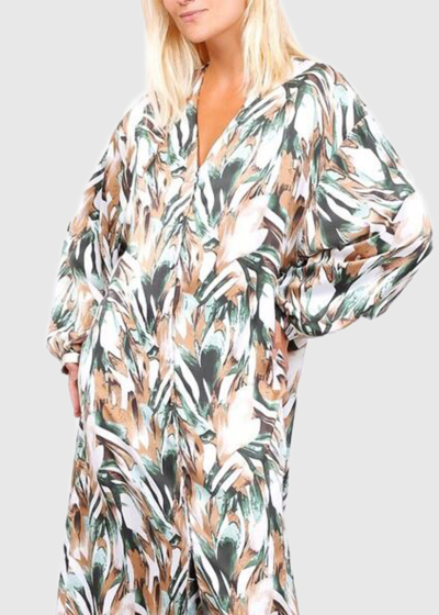 Cruz Plus Size long oversize dress