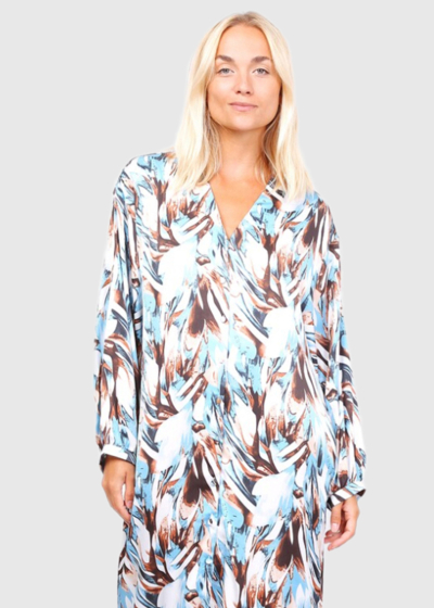 Cruz Plus Size long oversize dress