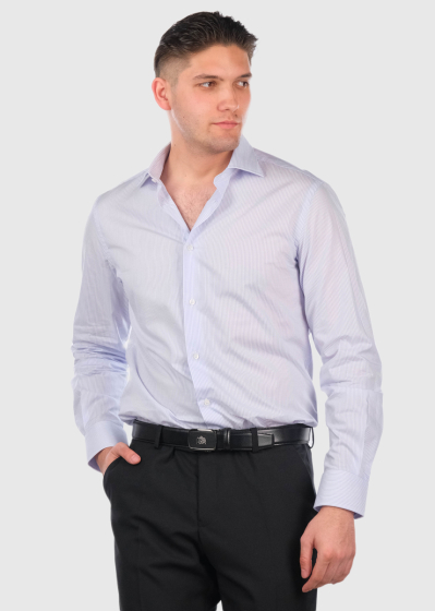 Cristóbal light blue long sleeve shirt