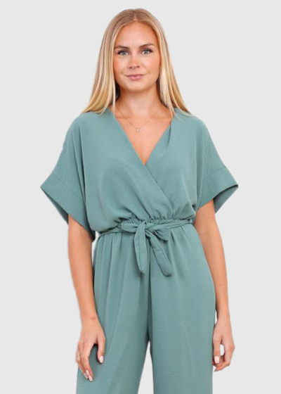 Debora V-neck jumpsuit