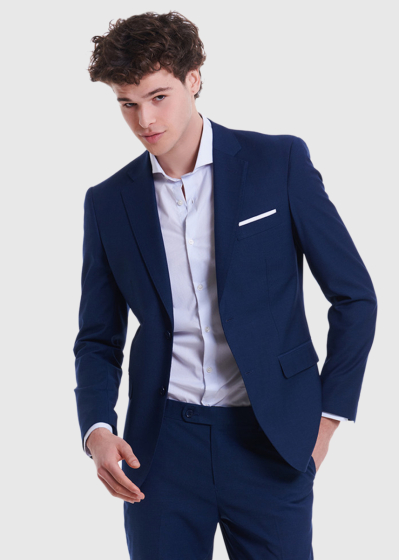 Odilon dark blue men's blazer