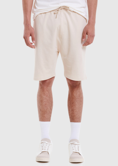Godofredo beige drawstring shorts