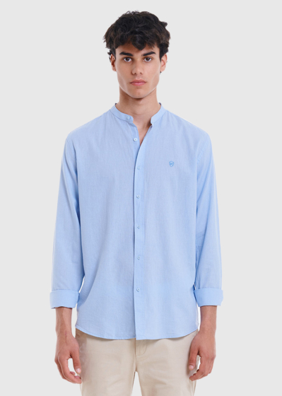 Gaspar light blue men's shirt