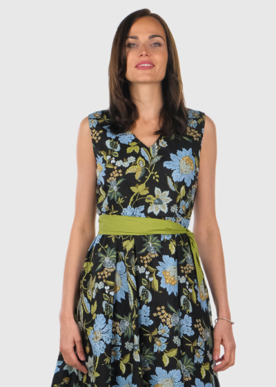 Carmen short floral printed dress 